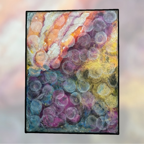 Abstract Multicolor Canvas Art - Picture 8 of 16